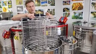 Ваша ідеальна медогонка. Медогонка 4-касетна поворотна ⌀600мм Lyson Basic