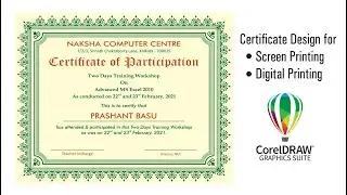 How to make Certificate with beautiful Border | Techpro Deb