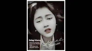Selagi kamu masih bisa tersenyum, takan ada yang bisa merubah wajahmu.  