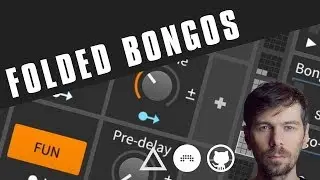 50 Percussions for Bitwig´s Drum Machine -  Folded Bongos