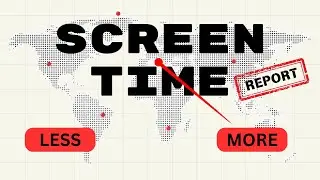 How distracted is YOUR country? | Global Screen Time Report