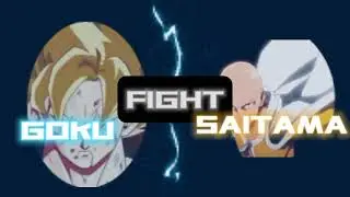 SAITAMA VS GOKU || #saitama #goku