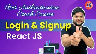 Login and Signup using context API  | Complete React Tutorial Series in Hindi. #reactjs #router