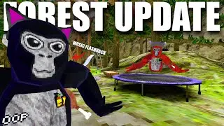 Gorilla Tags new Forest Map UPDATE (New Mechanics)