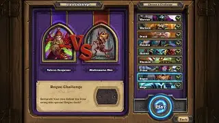 Hearthstone LoE Rogue Challenge 15.01.2016