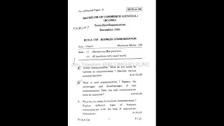 DEC 2021 TEE SOLUTION BCOLA 138 BUSINESS COMMUNICATION