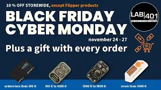 LAB401 BFCM SALE - 10% OFF storewide (not flippers) + special gifts !