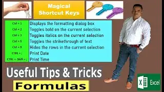 CTRL keys1 to 9 shortcuts | Control Keys Secret | Magical Shortcut Keys | By Varinder Patwal