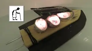 Wooden Pop Pop Putt Putt boat semi fail SHORT