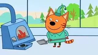 Три Кота - Железная Дорога - 44 Серия GIF