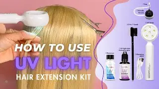 How To Use UV Hair Extension Glue & Remover Kit? | ARISON HAIR