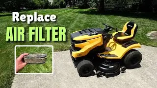 Cub Cadet XT1 Enduro | How to REPLACE AIR FILTER