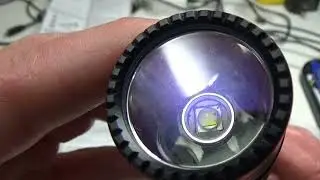 Wuben C2. 2000 lumen USB rechargeable flashlight, with power bank.