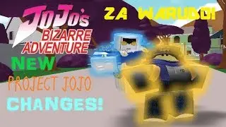 NEW Project Jojo Roblox Update![Massive Changes 🍰]