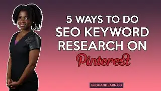 📌 5 Ways To Do SEO Keyword Research on Pinterest