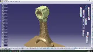Lab work. Without sound. Connecting rod part 4.