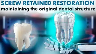 A screw retained restoration of the bridge on the upper jaw. Temporary bridge for their daily use