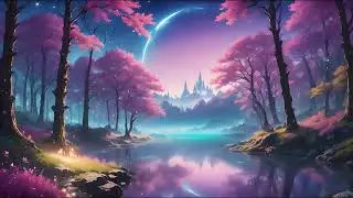 Anime Nature Trees Animation Background | Motion Graphics | Looping Video | No Copyright | MGI |