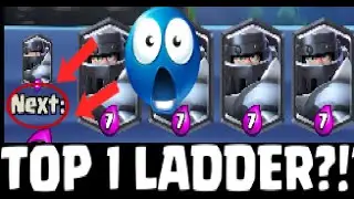 The most skilled Clash Royale top ladder gameplay
