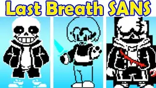 Friday Night Funkin' VS Last Breath Sans FULL WEEK (FNF Mod/HARD/Last Funkin'/LB Mod)