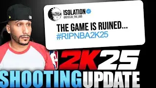 2K25 RUINED FOR GOOD? | SHOOTING UPDATE | NBA 2K25 NEWS UPDATE