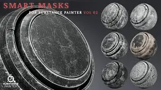 How to use smart mask in substance painter