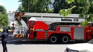Пожар в Дарницком районе 02.07.2016
