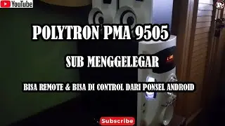 Speaker Polytron PMA 9505 | Suara Jernih Menggelegar (Headset)