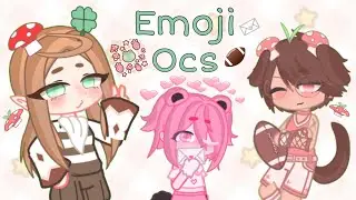 Ocs by ur Emojis//Happy late easter🐰🍄❤