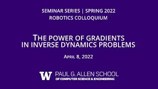 The Power of Gradients in Inverse Dynamics Problems (Tao Du, MIT)