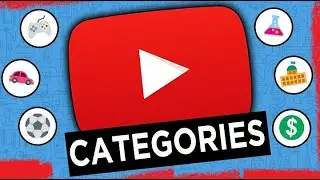 how to change youtube category and youtube image