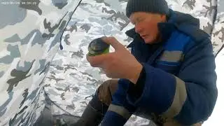 Фильм второй. Рыбалка на Вычегде в конце января