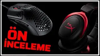 HyperX Pulsefire Haste ve Cloud II Wireless 7.1 Elimizde!