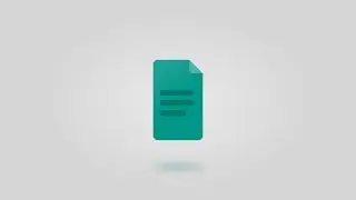 Inkscape Tutorial - Create a Text Document Icon