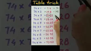 #shorts#mathstrick#tabletrick