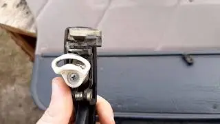 Лайфхак для тех у кого проблема с тягой ручки открывания двери на Audi 80 B2