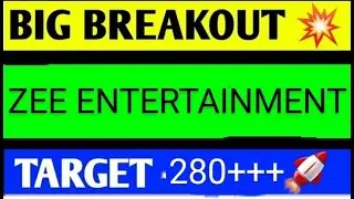 ZEE ENTERTAINMENT SHARE LATEST NEWS TODAY,ZEE ENTERTAINMENT SHARE ANALYSIS,ZEEL SHARE TARGET