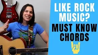 EASY Rock Guitar Chords - What Is A Power Chord Guitar Lesson