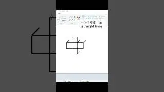 "3D Drawing in MS Paint | Easy and Creative Art" #usingmspaint