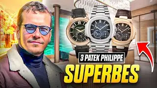 Il nous présente 3 Patek Philippe en petit comité