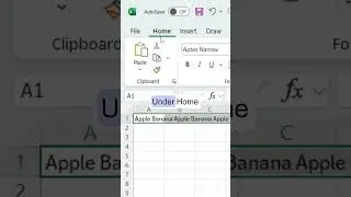 How to Wrap Text in Excel! Quick & Easy Tutorial!