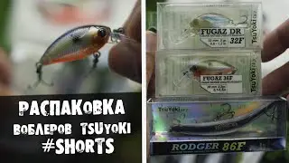 Распаковка #2 воблеры от TsuYoki #Shorts