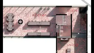 Plan rendering in Photoshop revised Spring 2020