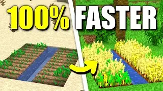 4 Best Minecraft Farming Tips and Tricks! | (1.21 Java & Bedrock) | Minecraft Farming Tutorial