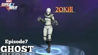 First time play GHOST 20 kill😼 Mavel super war gameplay,Ep7