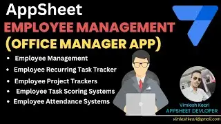 AppSheet Tutorial: Employee Management (Office Manager App)