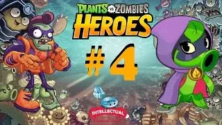 Plants vs Zombies Heroes Part 4 ZM#1 - Battle at BBQ - Super Brainz