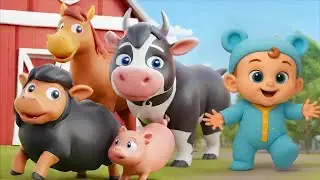 Animal Songs - Rain Rain Go Away  | Lala Loops  Nursery Rhymes & Kids Songs