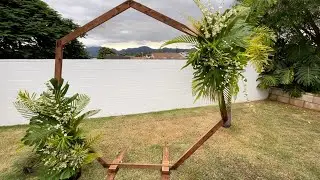 Heptagon Wedding or Event Arch Review
