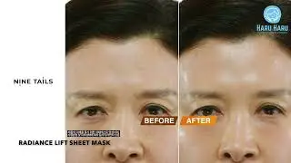 [Nine Tails] Radiance Lift Sheet Mask | HaruTube